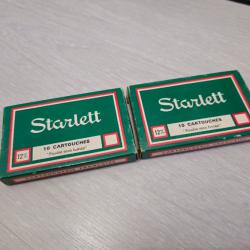 2 paquets de 10 cartouches 12mm "Starlett"