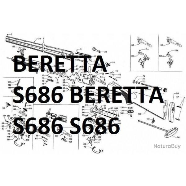 clat fusil BERETTA S686 BERETTA s 686 - VENDU PAR JEPERCUTE (m2300)