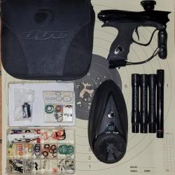 Lanceur Paintball DYE NT10 Black + rotor + kit pro entretient