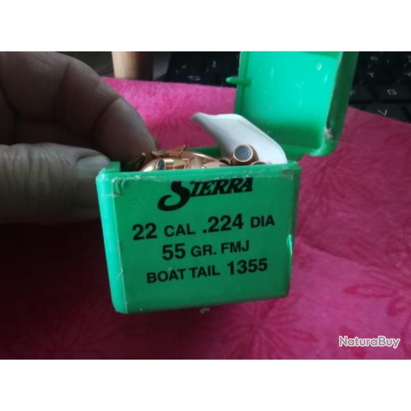 88 x ogives 22 cal 224 55gr      n 1355