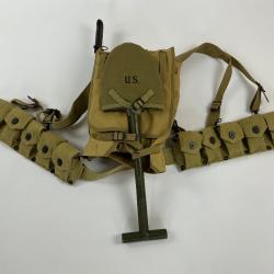 Brelage américain US Army USMC Seconde Guerre mondiale M1 TACTICAL WW2 baïonnette US