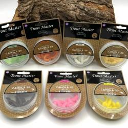 lot de 5 boites de camola trout master