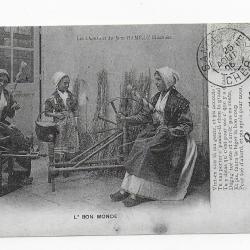 reproduction de carte postale 20éme siècle " les chansons de Jean Rameau"