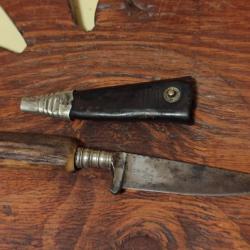 Couteau chasse allemand ancien WW1