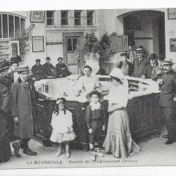 reproduction de carte postale 20éme siècle " la Bourboule"