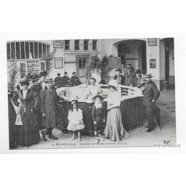 reproduction de carte postale 20me sicle " la Bourboule"