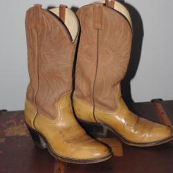 bottes western homme  marque ACMF  made in USA