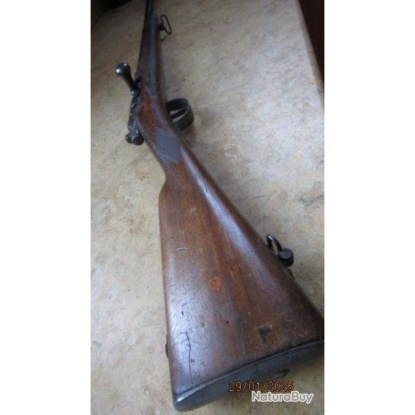 fusil carabine GRAS transform chasse chassepot cadet peu courant cal16 16 canon lisse TB