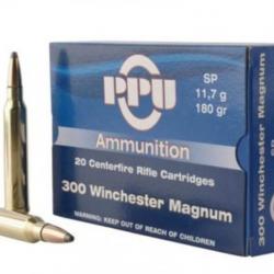 Munitions partizan PPU 300 win mag