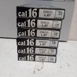 Lot de 60 cartouches Cal.16/67