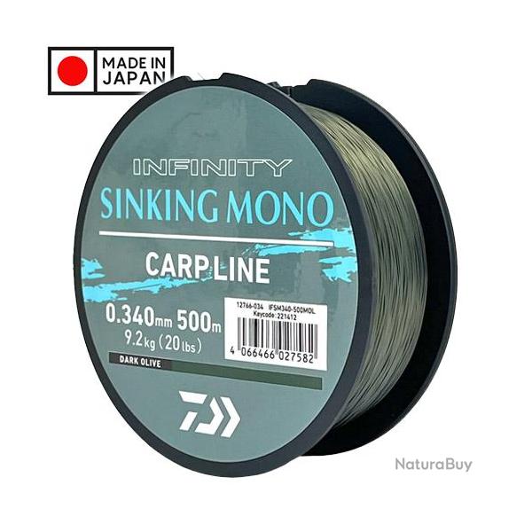 Nylon Daiwa Infinity Sinking Mono 500m 0.37mm