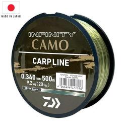 Nylon Daiwa Infinity Green Camo 500m 0.34mm