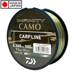 Nylon Daiwa Infinity Green Camo 500m 0.37mm