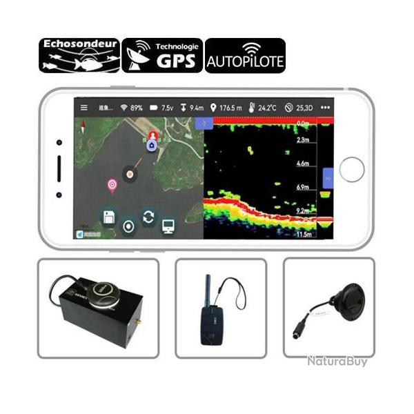 Autopilote Anatec Fishing Robot GPS/Sondeur