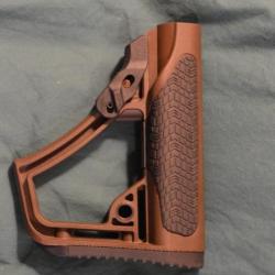 Crosse DANIEL DEFENSE AR 15 Milspec Brown + buttplate arrondie