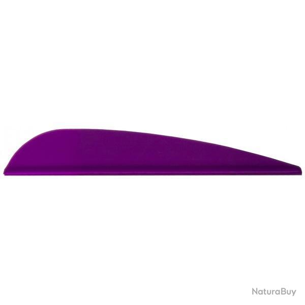 Plumes AAE Elite Plastifletch 23 en lot de 50 Violet