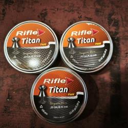 Rifle titan .25 pellets 33.95 grains