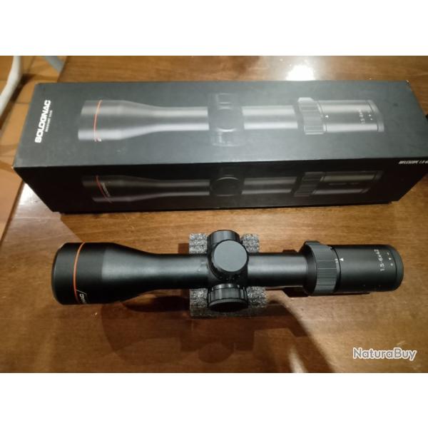 Lunette solognac 1,5-6x42 rifle scope