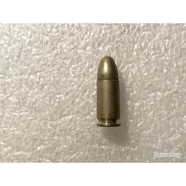 Cartouche 9mm franaise neutralise date 2-59 (M89.PL)