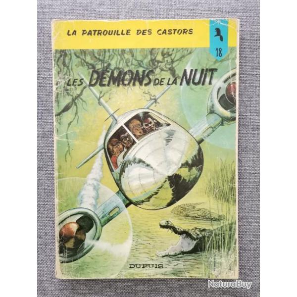 BD La Patrouille des Castors no 18 Les Dmons de la Nuit 1973