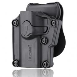 Holster Universel Cytac Noir Gaucher