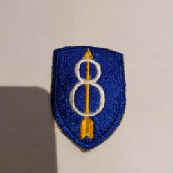 Patch armée us 8th INFANTRY DIVISION WW2 ORIGINAL