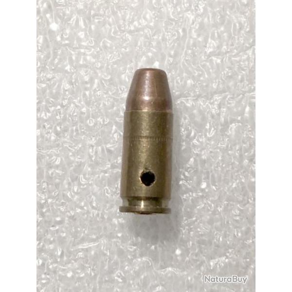 Cartouche amricaine 9 mm FC Luger neutralise (M 89.PL)