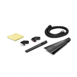 Kit de nettoyage pour habitacle Karcher avec flexible de rallonge 1,5m et suceurs