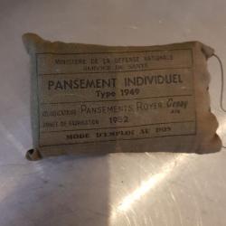 Pansement Individuel 1949