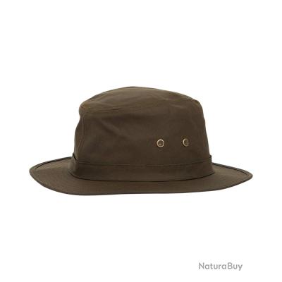 Chapeau de safari en cire Dawson Couleur Oliv Chapeaux