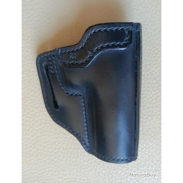 HOLSTER CUIR NOIR CZ Shadow 2 Droitier