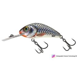 Poisson Nageur Salmo Rattlin Hornet Flottant 5,5cm SHS - Silver Holographic Shad