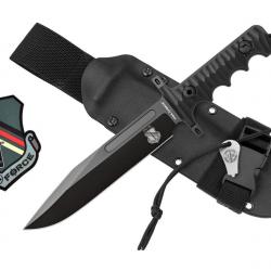 Pohl Force Couteau Québec Two - Final Edition | Acier D2, Manche G-10, Étui Kydex