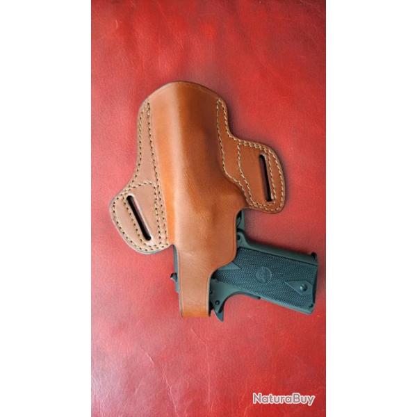 Holster cuir colt 1911 et similaires