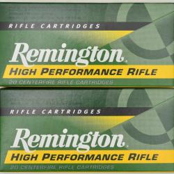 40 cartouches (2x20) .222 REM - REMINGTON ogive 50 grains PSP