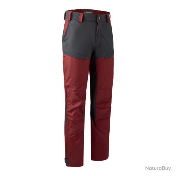 DESTOCKAGE 2025 ! Pantalon De Randonne Deerhunter Strike Oxblood Red