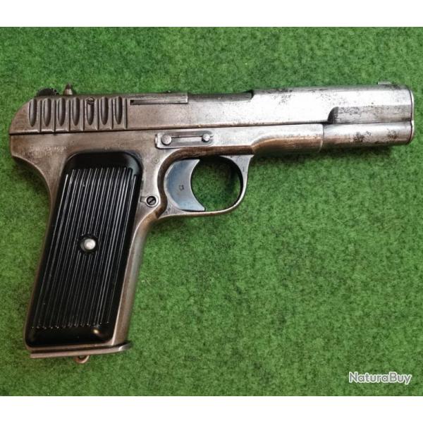 Pistolet TOKAREV TT-30 - Fabrication Russe 1935 - Calibre 7,62 x 25 Tokarev - 21246 (Occasion)