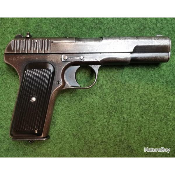 Pistolet TOKAREV TT-30 - Fabrication Russe 1935 - Calibre 7,62 x 25 Tokarev - N 985 (Occasion)