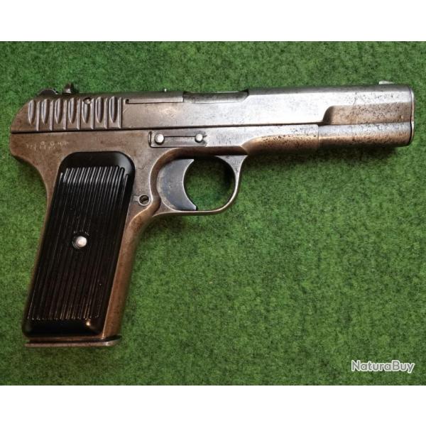 Pistolet TOKAREV TT-30 - Fabrication Russe 1935 - Calibre 7,62 x 25 Tokarev - N 20996 (Occasion)