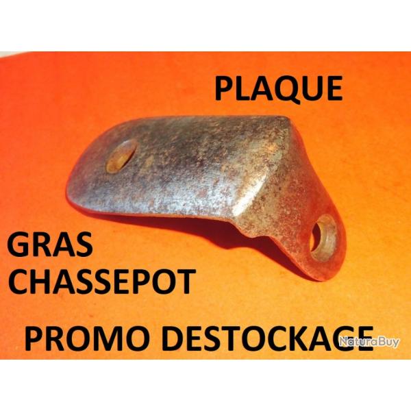 plaque fusil GRAS / plaque fusil CHASSEPOT - VENDU PAR JEPERCUTE (GE47)