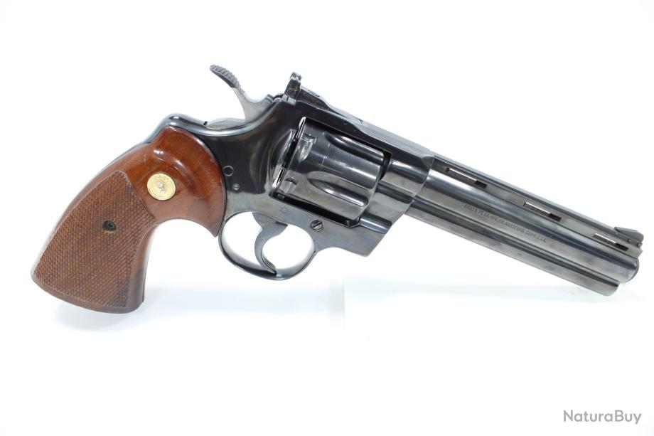 OCCASION REVOLVER COLT PYTHON 6 pouces cal 357 Mag Revolvers de Catégorie B (12975167)