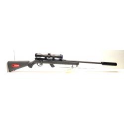 PACK PROMO SAVAGE STEVENS 300 FTS SYNTHETIQUE - CAL 22LR + LUNETTE 4*32 +MDS