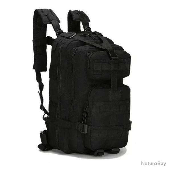 Sac  Dos Militaire Multifonction Molle Tactique Combat Randonne Etanche Trekking Camping Noir