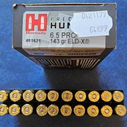 Balles Hornady ELDX Precision Calibre 6.5 PRC