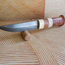 Couteau Puukko nordique Sami forgé