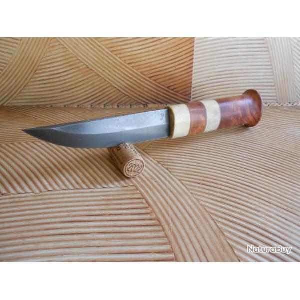 Couteau Puukko nordique Sami forg