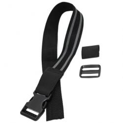 Ceinture IPSC 3.80 cm - Noire - LIVRAISON GRATUITE