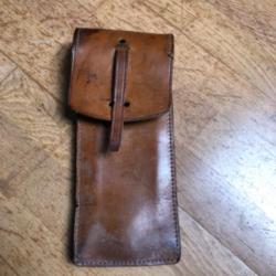 Ancienne pochette  cuir armée française