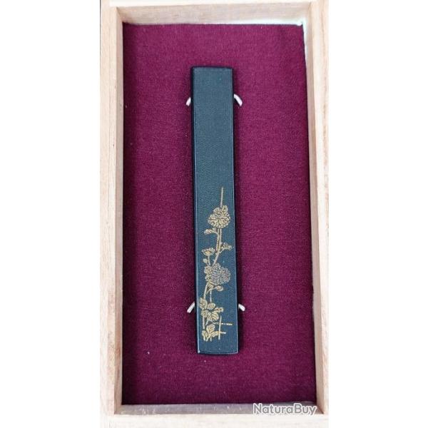 KOZUKA SHAKUDO NANAKO PIVOINE OR - JAPON EDO PERIODE Collection Trs bon  Japon XIX eme