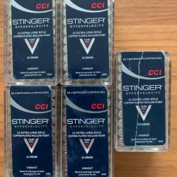 CCI Stinger 22 LR 5 boites de 50